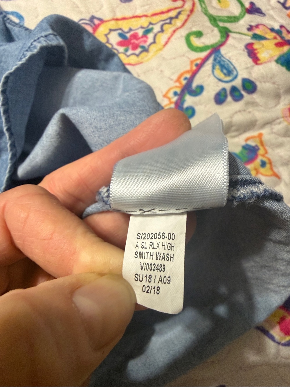 Old Navy Sleeveless Chambray Button Keyhole Top Size: M Tall - Picture 5 of 5